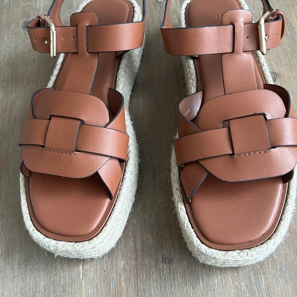 H&M Platform Espadrille Sandals EU 38 - Picture 6 of 16